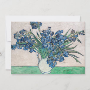 Vincent van Gogh - Irissen Bedankkaart