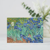 Vincent Van Gogh - Irissen Bedankkaart (Staand voorkant)