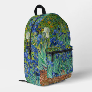 Vincent Van Gogh - Irissen Bedrukte Rugzak