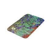 Vincent Van Gogh - Irissen - Bloemliefhebber Kunst Badmat (Gekanteld)