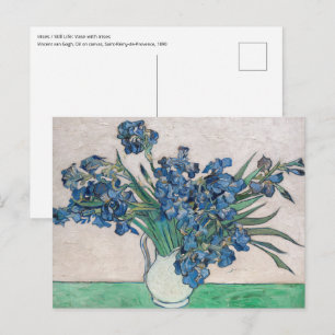 Vincent van Gogh - Irissen Briefkaart