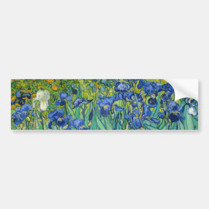 Vincent Van Gogh - Irissen Bumpersticker