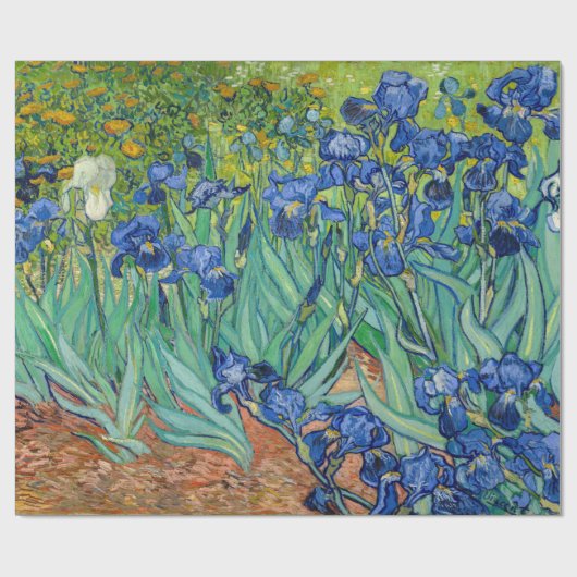 Vincent Van Gogh - Irissen Cadeaupapier (Vlak)