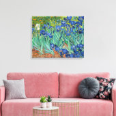 Vincent Van Gogh - Irissen Canvas Afdruk (Insitu (Woonkamer))