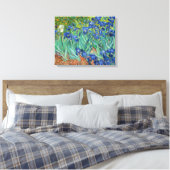 Vincent Van Gogh - Irissen Canvas Afdruk (Insitu (Slaapkamer))