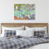 Vincent van Gogh - Irissen Canvas Afdruk (Insitu (Slaapkamer))