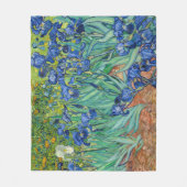 Vincent Van Gogh - Irissen Fleece Deken (Voorkant)