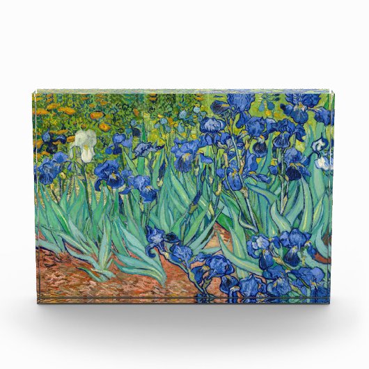 Vincent Van Gogh - Irissen Fotoblokken (Voorkant)