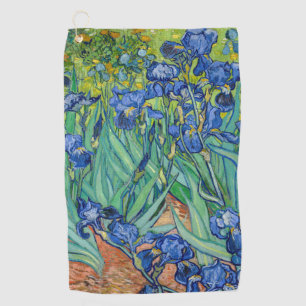 Vincent Van Gogh - Irissen Golfhanddoek