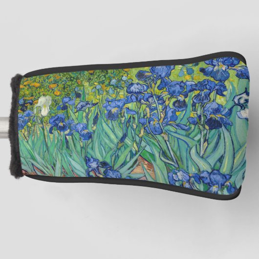 Vincent Van Gogh - Irissen Golfheadcover (Voorkant)