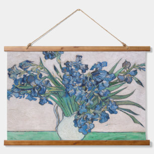 Vincent van Gogh - Irissen Hangend Wandkleed