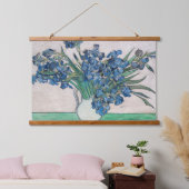 Vincent van Gogh - Irissen Hangend Wandkleed (Slaapkamer)
