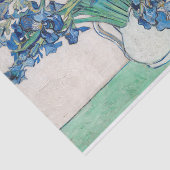 Vincent van Gogh Irissen. Impressionisme blauwe bl Tissuepapier (Detail)