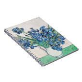 Vincent Van Gogh Irissen. Impressionisme floraal Notitieboek (Rechterzijde)