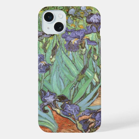 Vincent van Gogh - Irissen iPhone Hoesje (Achterkant)
