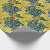 Vincent van Gogh - Irissen kunstwerk Cadeaupapier (Hoek)