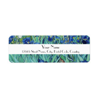 Vincent van Gogh, Irissen Label