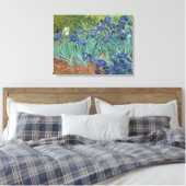 Vincent van Gogh, Irissen, Les Iris Canvas Afdruk (Insitu (Slaapkamer))