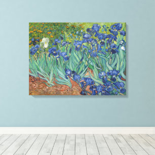 Vincent van Gogh, Irissen, Les Iris Canvas Afdruk