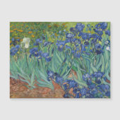 Vincent van Gogh, Irissen, Les Iris Magnetische Uitnodiging (Voorkant)