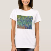 Vincent van Gogh, Irissen, Les Iris T-shirt (Voorkant)