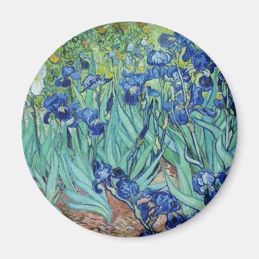 Vincent van Gogh Irissen Magneet (Voorkant)