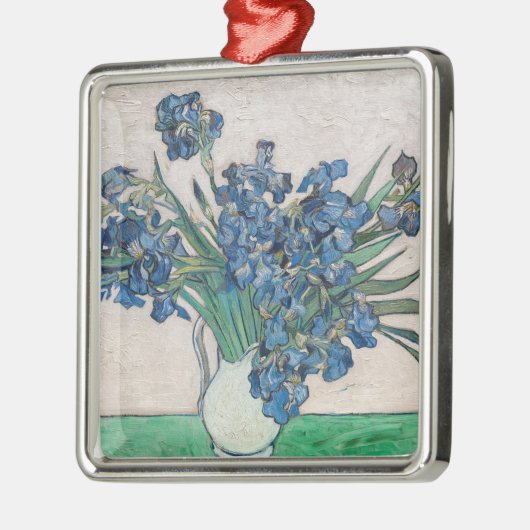 Vincent van Gogh - Irissen Metalen Ornament (Links)