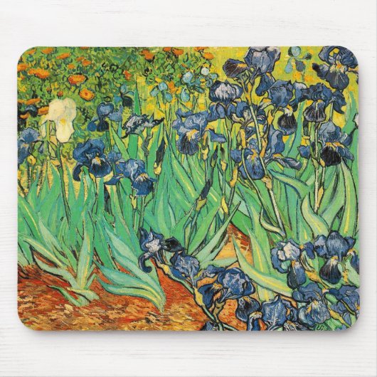 Vincent van Gogh, Irissen Muismat (Voorkant)