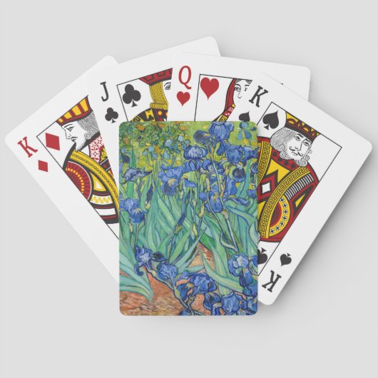 Vincent Van Gogh - Irissen Pokerkaarten (Achterkant)