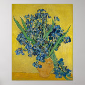 Vincent Van Gogh Irissen Poster (Voorkant)
