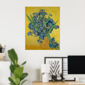 Vincent Van Gogh Irissen Poster (Thuiskantoor)