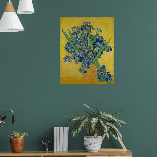 Vincent Van Gogh Irissen Poster (Woonkamer 1)