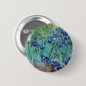 Vincent van Gogh Irissen Ronde Button 5,7 Cm (Voorkant /achterkant)
