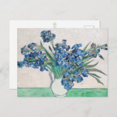 Vincent van Gogh Irissen Schilderkunst Briefkaart  (Voorkant / Achterkant)