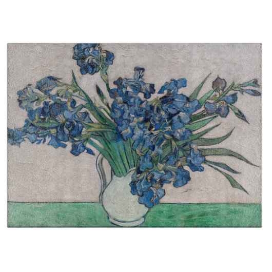 Vincent van Gogh - Irissen Snijplank (Voorkant)