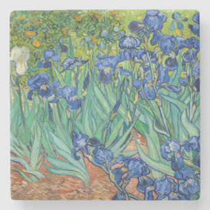 Vincent Van Gogh - Irissen Stenen Onderzetter