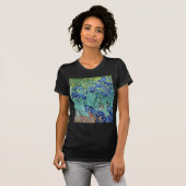 Vincent van Gogh Irissen T-shirt (Voorkant volledig)