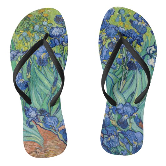 Vincent Van Gogh - Irissen Teenslippers (Voetbed)