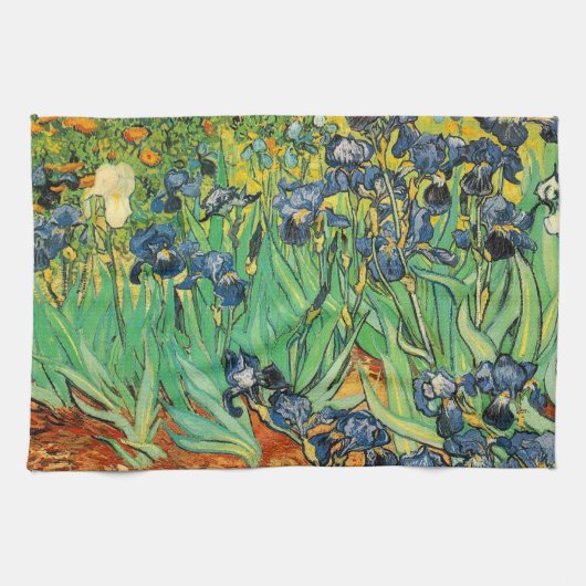 Vincent van Gogh,Irissen Theedoek (Horizontaal)