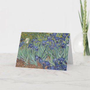Vincent van Gogh ( Irissen ) Wenskaart Kaart