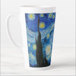Vincent Van Gogh is de Sterrennacht Latte Mok<br><div class="desc">Dompel uzelf onder in de betoverende schoonheid van Vincent Van Gogh’s De Sterrennacht met deze hoogwaardige reproductie kunstprint. Bezit een stukje kunstgeschiedenis en laat de schittering van Van Goghs meesterwerk uw omgeving verlichten.</div>