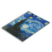 Vincent Van Gogh is de Sterrennacht Notitieboek (Linkerzijde)