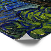 Vincent Van Gogh is de Sterrennacht Poster (Hoek)