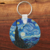 Vincent Van Gogh is de Sterrennacht Sleutelhanger (Voorkant)