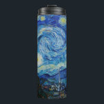 Vincent Van Gogh is de Sterrennacht Thermosbeker<br><div class="desc">Dompel uzelf onder in de betoverende schoonheid van Vincent Van Gogh’s De Sterrennacht met deze hoogwaardige reproductie kunstprint. Bezit een stukje kunstgeschiedenis en laat de schittering van Van Goghs meesterwerk uw omgeving verlichten.</div>