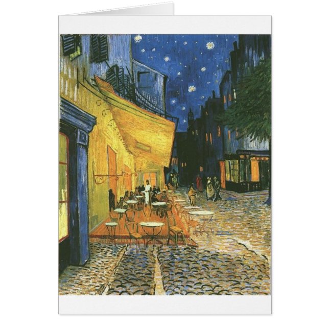 Vincent van Gogh is The Cafe Terrace (Voorkant)