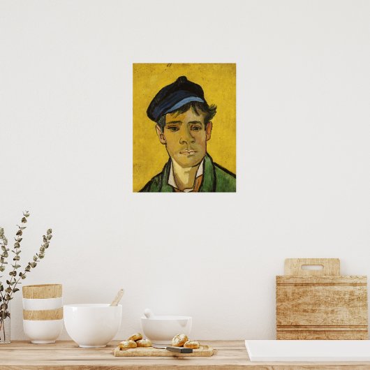 Vincent van Gogh | Jong Man met Pet 1888 Poster (Keuken)