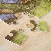 Vincent van Gogh - Jongen die gras snijdt met sikk Legpuzzel (Zijkant)