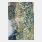 Vincent van Gogh - juffrouw Gachet in haar tuin Theedoek (Verticaal)