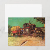 Vincent van Gogh - Kamp van zigeunerkaravanen (Voorkant / Achterkant)
